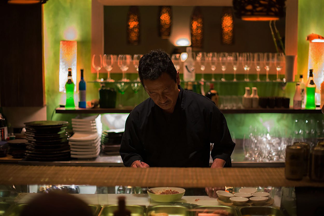 Koshi sushi chef